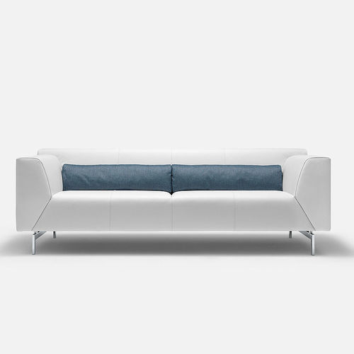 Ecksofa - LINEA - Rolf Benz Ag & KG - halbrund / Design / Stoff