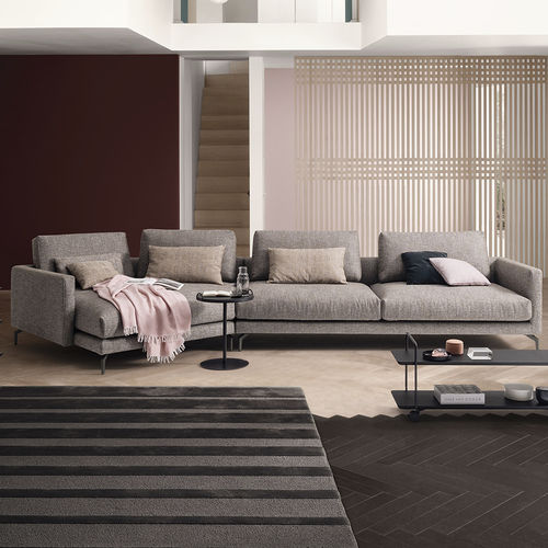 Ecksofa - JOLA - Rolf Benz Ag & KG - halbrund / modern / Stoff