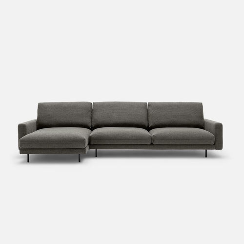 Ecksofa - KAIA - Rolf Benz Ag & KG - halbrund / Design / Schaumstoff