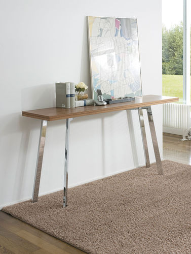 Moderner Konsolentisch - ARK - ANTONELLOITALIA - Holz / rechteckig / klappbar