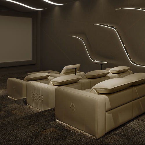 Stoffkinosessel - JAZZ LUXURY - SAN MARCO - Leder / Heimkino / für Privatgebrauch