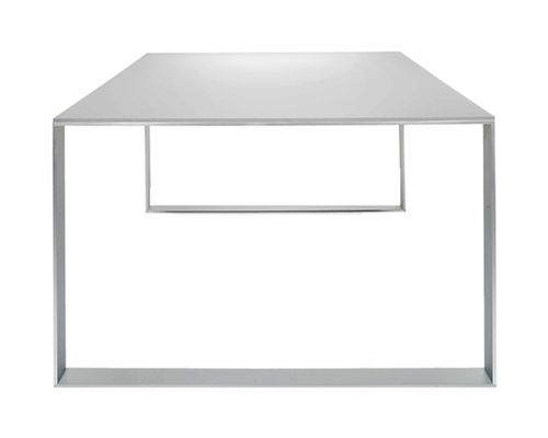 Moderner Tisch - DP - Sawaya & Moroni - Aluminium / rechteckig