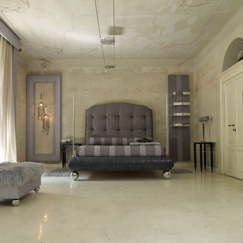Doppelbett - PASCIA’ - Scandal Home Couture - modern / Polster / Kopfteil