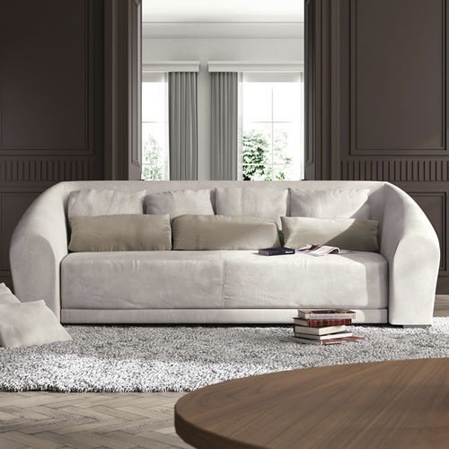 Modernes Sofa - BILBAO - Scandal Home Couture - Stoff / Leder / mit Armlehnen