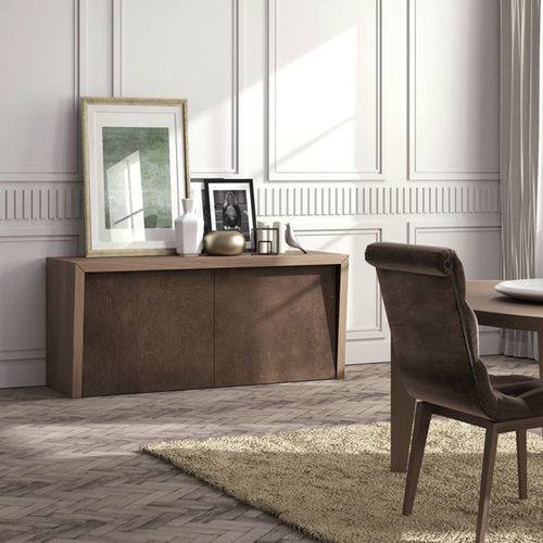 Modernes Sideboard - CORTINA  - Scandal Home Couture - Holz / mit Schwingtür / braun