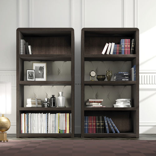 Modernes Bücherregal - WALL STREET - Scandal Home Couture - Holz / maßgefertigt / braun