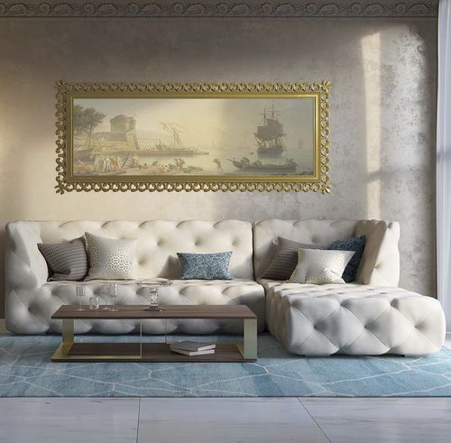 Modulsofa - VENERE - Scandal Home Couture - Chesterfield / Samt / Seide