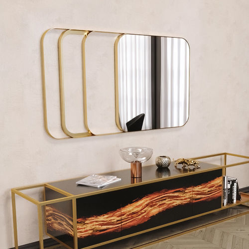 Wandmontierter Spiegel - Scandal Home Couture - modern / rechteckig / quadratisch