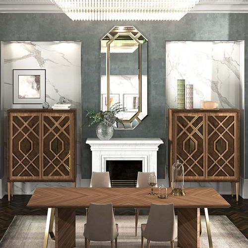 Hohes Sideboard - INTRIGUE - Scandal Home Couture - modern / Holz / lackiertes Holz