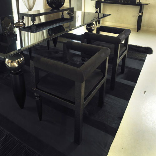 Moderner Esszimmerstuhl - POZZETTO - Scandal Home Couture - für den Innenraum / Stoff / Holz