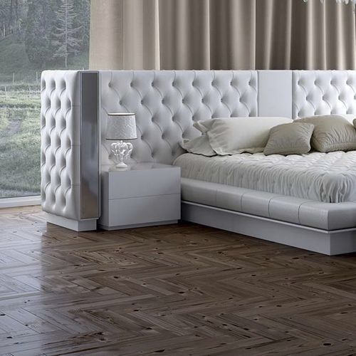 Moderner Nachttisch - IMPERO - Scandal Home Couture - lackiertes Holz / Gestell aus lackiertem Holz / rechteckig