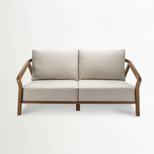 Modernes Sofa - PURE - Schoenhuber Franchi - Stoff / mit Armlehnen / mit abnehmbarem Kissen