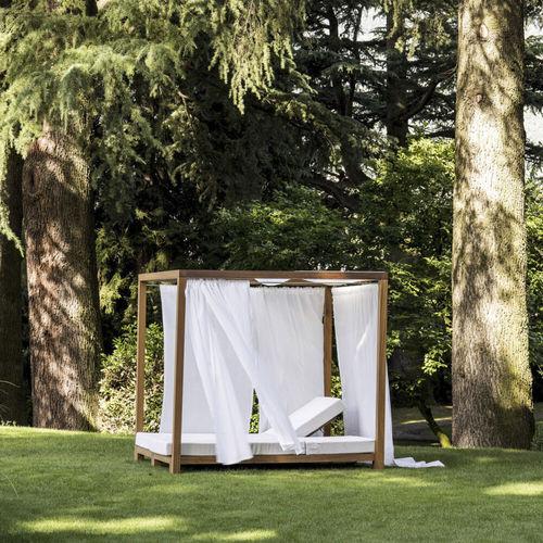 Garten-Bett / Himmel - JAVA - Schoenhuber Franchi - Doppelbett / modern / schrägstellbar