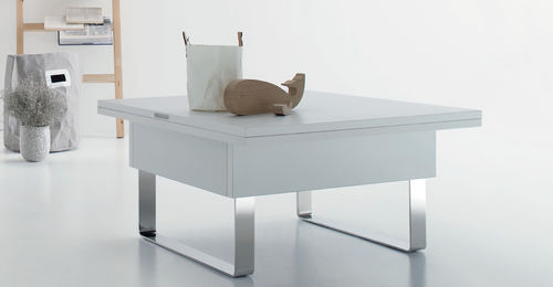 Moderner Tisch - PICCOLO - Sedit - Holz / quadratisch / umbaufähig