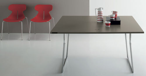 Moderner Tisch - PIEGO  - Sedit - Holz / quadratisch / ausziehbar