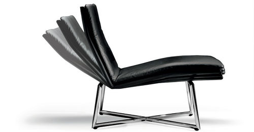 Moderner Sessel - DINAMICA - Sedit - Leder / mit Ablage
