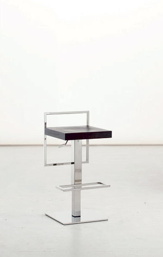 Moderner Barhocker - LOOP AIR - Sedit - Gestell aus Metall / weiß
