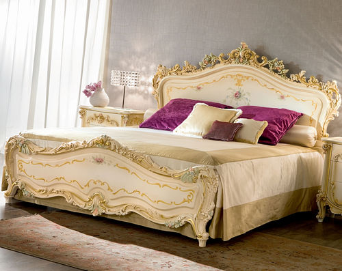 Doppelbett - IGEA - Silik - Stil / Holz / für Hotelzimmer