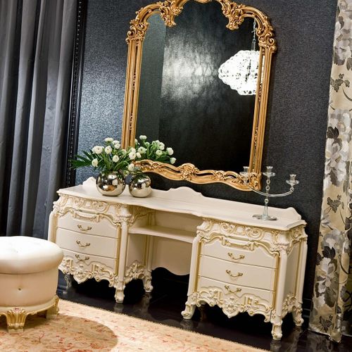 Schminktisch / klassisches Design - PANDORA  - Silik - Holz / für Hotelzimmer
