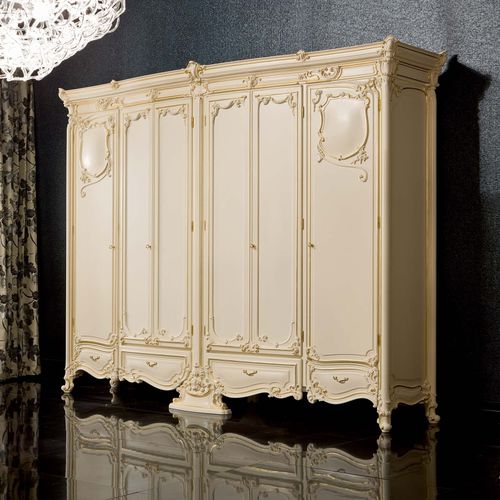 Stil-Kleiderschrank - PANDORA  - Silik - Holz / mit Schwingtür / für Hotels