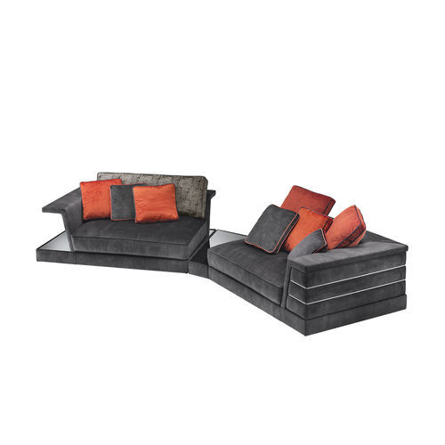 Modulsofa - Madison-Air - Siwa Soft Style Home - modern / Doupion-Seide / mit Armlehnen
