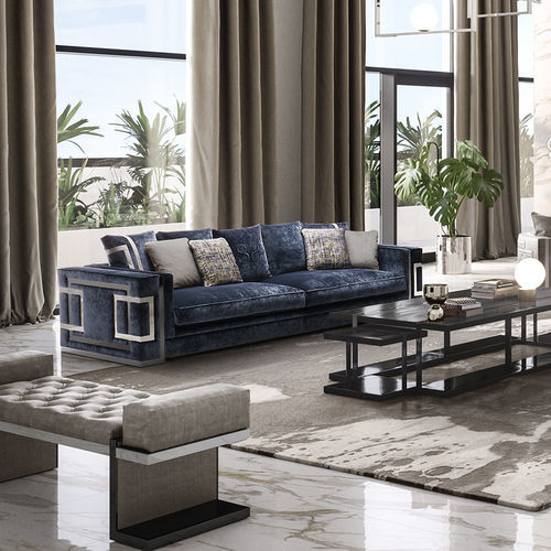 Modernes Sofa - Vertigo - Siwa Soft Style Home - Stoff / mit Armlehnen / mit abnehmbarem Kissen
