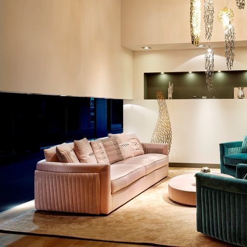 Modernes Sofa - Shell - Siwa Soft Style Home - Stoff / mit Armlehnen / mit abnehmbarem Kissen