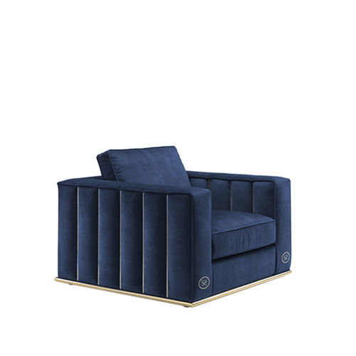 Moderner Sessel - Reflex  - Siwa Soft Style Home - Stoff / Massivholz / Sperrholz