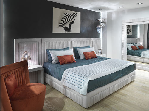 Doppelbett - Shell  - Siwa Soft Style Home - modern / Polster / gepolstertes Kopfteil