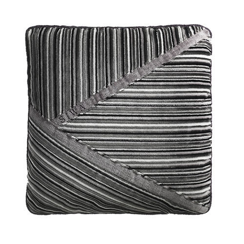Kissen für Sofas - Evoque K - Siwa Soft Style Home - Stuhl / quadratisch / Streifenmuster