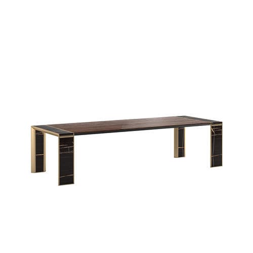 Moderner Esstisch - Desire - Siwa Soft Style Home - Holz / Gestell aus Metall / Gestell aus Marmor