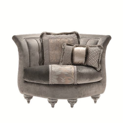 Moderner Sessel - First Lady  - Siwa Soft Style Home - Stoff / Massivholz / mit abnehmbarem Kissen