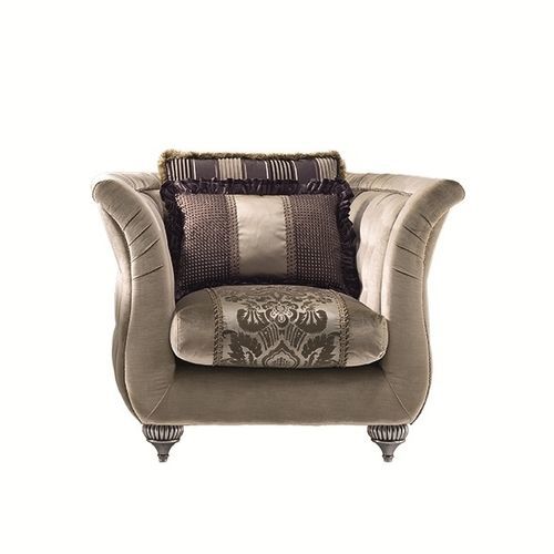 Moderner Sessel - First Lady - Siwa Soft Style Home - Stoff / Massivholz / mit abnehmbarem Kissen