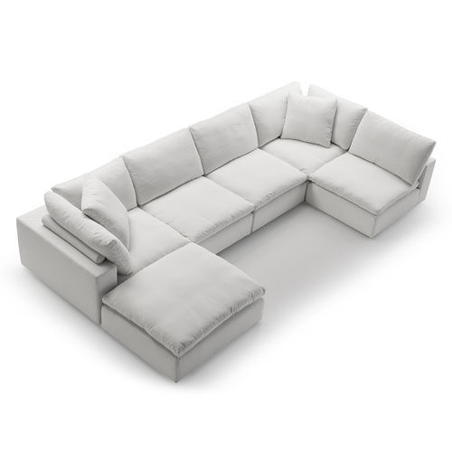 Modulsofa - Fluffy - Siwa Soft Style Home - modern / Stoff / mit Armlehnen