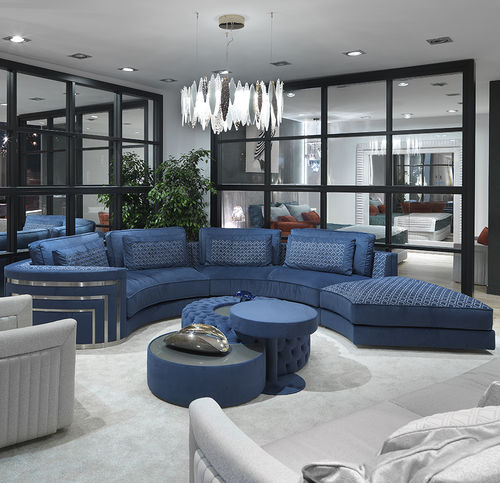 Modulsofa - Ocean - Siwa Soft Style Home - halbrund / modern / Stoff