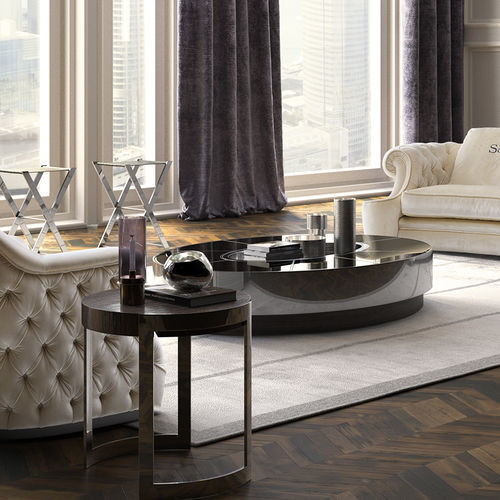 Moderner Couchtisch - Avalon  - Siwa Soft Style Home - Glas / Holz / Marmor