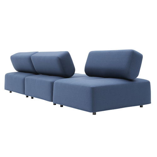 Modulsofa - CABALA - SOFTLINE - modern / Stoff / mit abnehmbarem Bezug