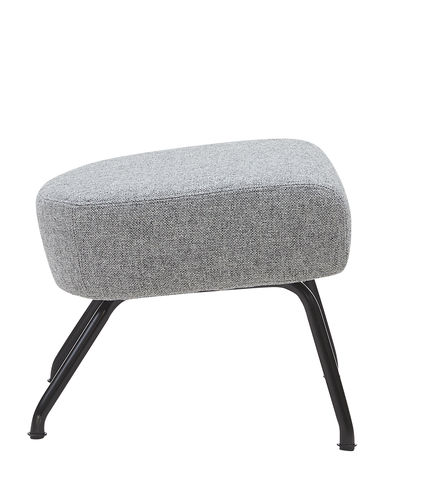 Moderner Fußschemel - HAVANA - SOFTLINE - Stoff / Stahl / für den Innenraum