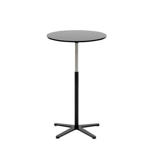 Moderner Beistelltisch - XO - SOFTLINE - Stahl / Gestell aus Stahl / rund