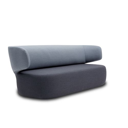 Modernes Sofa - BASEL - SOFTLINE - Stoff / mit abnehmbarem Bezug / mit Armlehnen