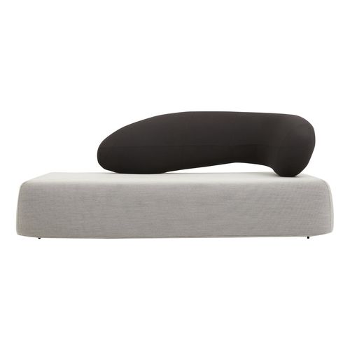Sofa / organisches Design - CHAT - SOFTLINE - Stoff / mit abnehmbarem Bezug / Farbe anpassbar