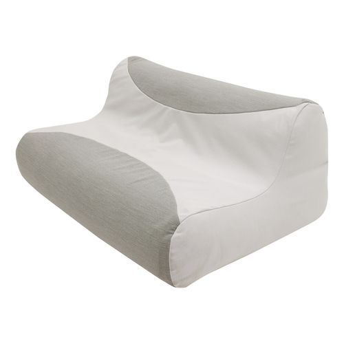Modernes Sofa - FLUID - SOFTLINE - für Außenbereich / Stoff / mit abnehmbarem Bezug