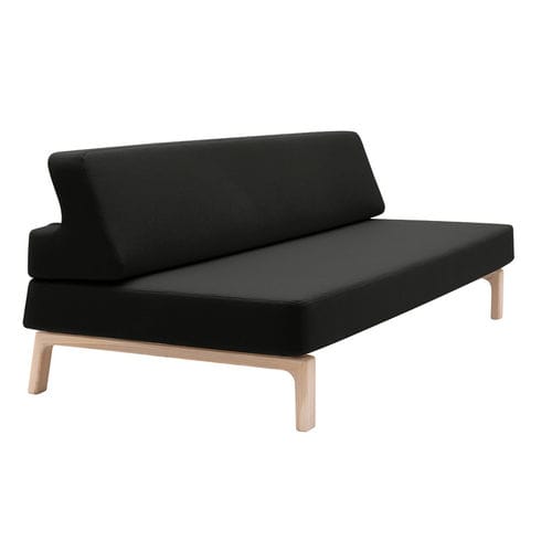 Bettsofa - LAZY - SOFTLINE - skandinavisches Design / Stoff / mit abnehmbarem Bezug