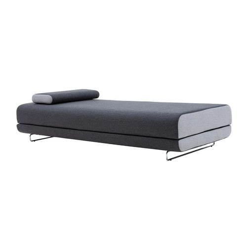 Moderne Tagesliege - SHINE - SOFTLINE - Stoff / Gestell aus Stahl / Gestell aus HPL