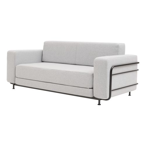 Bettsofa - SILVER - SOFTLINE - kompakt / modern / Stoff