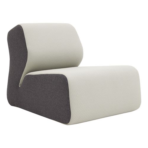 Moderner Kaminsessel - HUGO - SOFTLINE - Stoff / mit abnehmbarem Bezug / Farbe anpassbar