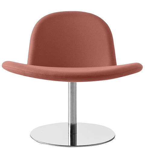 Moderner Kaminsessel - ORLANDO - SOFTLINE - Stoff / mit abnehmbarem Bezug / Farbe anpassbar