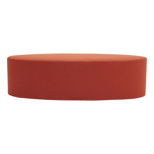 Modernes Sitzkissen - BON-BON - SOFTLINE - Stoff / oval / mit abnehmbarem Bezug