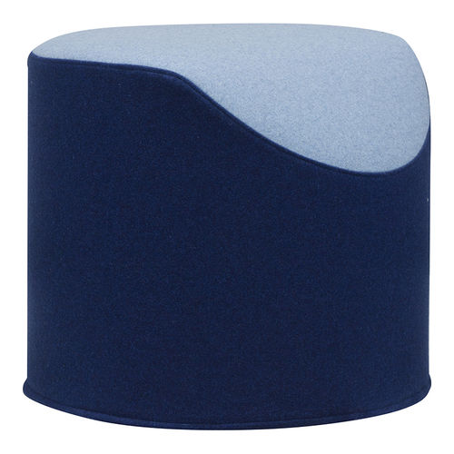 Modernes Sitzkissen - CORAL - SOFTLINE - Stoff / rund / mit abnehmbarem Bezug