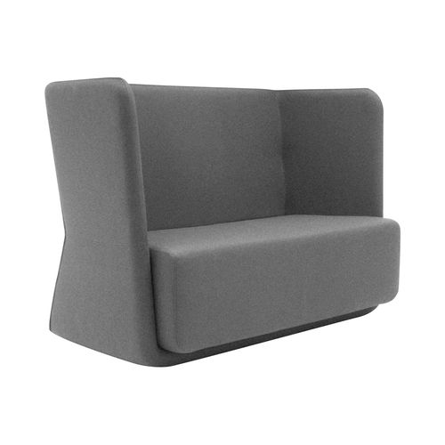 Modernes Sofa - BASKET - SOFTLINE - Stoff / mit abnehmbarem Bezug / für Konzentration und Privatsphäre